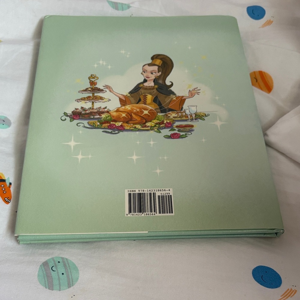 Disney Sofia the First The Enchanted Feast Purple Dress Illustrated Hardcover - Picture 2 of 3